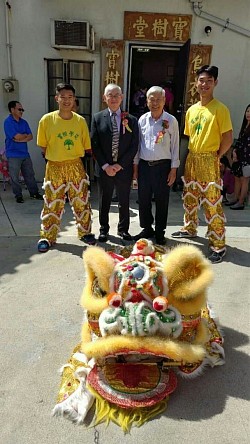 節慶醒獅是寶樹堂的青少年隊最佳表現時刻 ❲Lion dance was one of our Club's young team and proudly presented on many occasions ❳